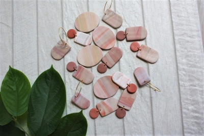 Image of Polybloom Handmade Earrings