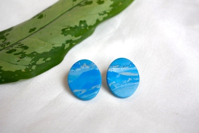 Image of Polybloom Handmade Earrings