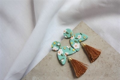 Image of Polybloom Handmade Earrings